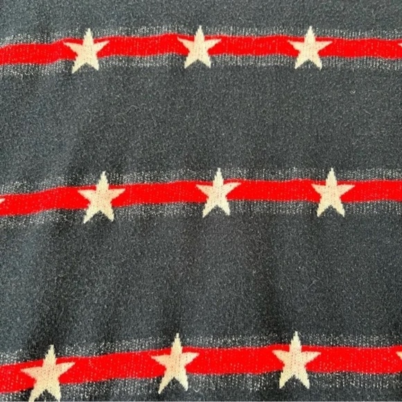 PacSun | Navy Blue Stars Stripes Short Sleeve Crew Neck Tee, Men's Medium - Picture 2 of 5